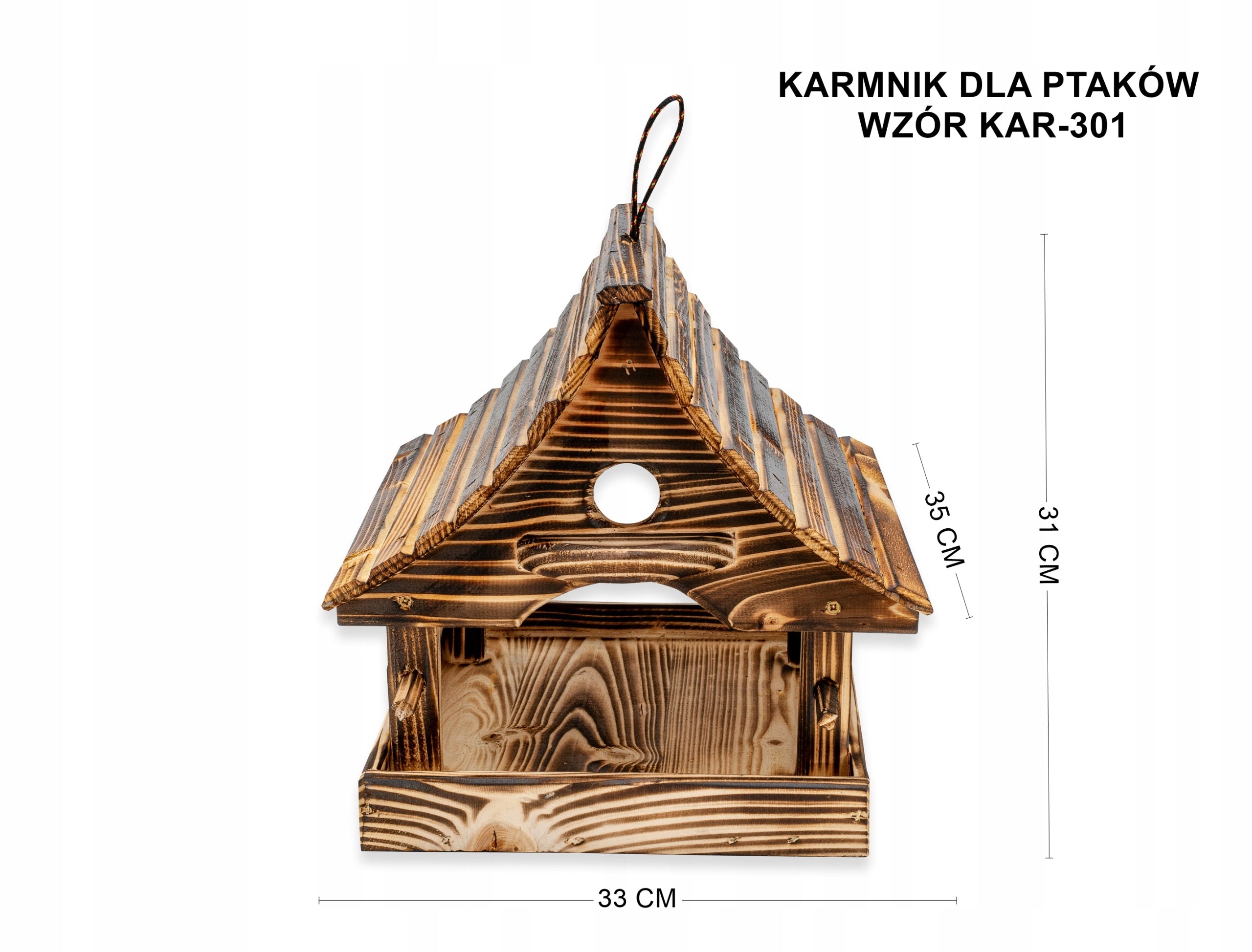 Winter Bird Feeder Wooden Large XL Manufacturer code KAR-301