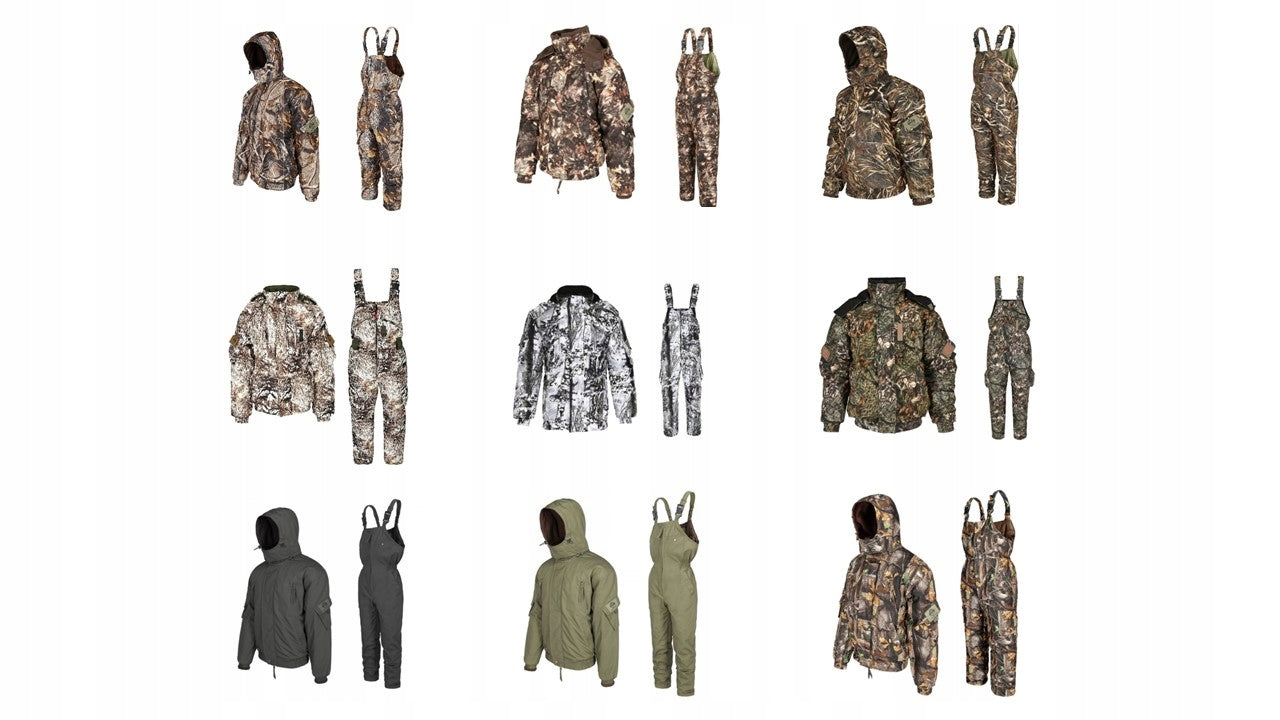 Winter set BARS Waterproof up to -25C JACKET+SPONIE GARDENERS, 9 designs