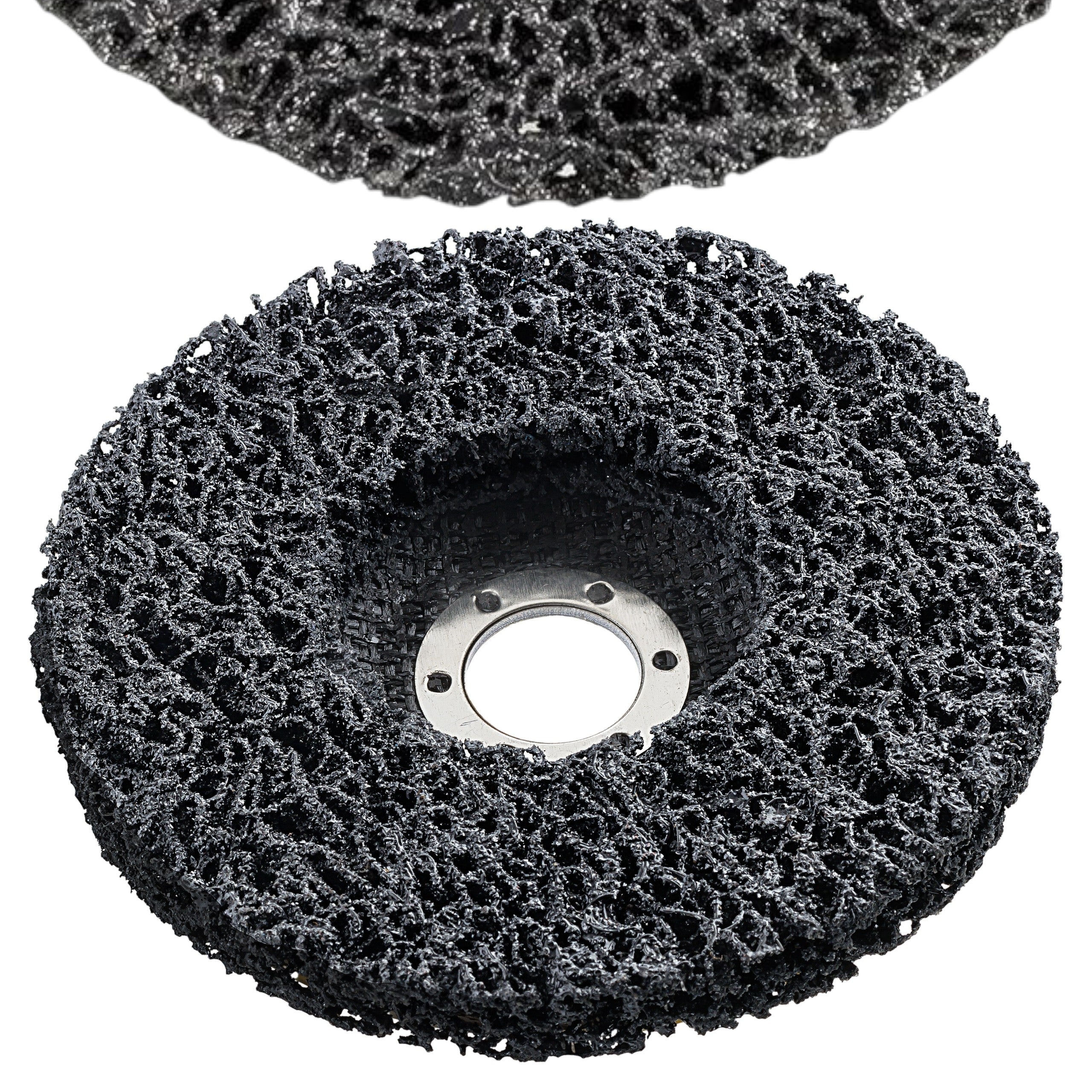 Wire Brush 125 mm Rust Removal Disc Nonwoven Fabric For Metal Steel