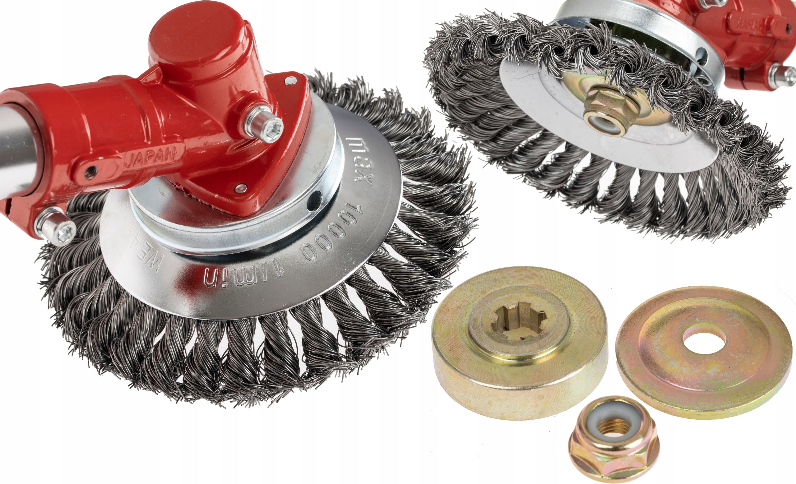 Wire Brush for Moss Cube Cleaning Combustion Scythe Trimmer