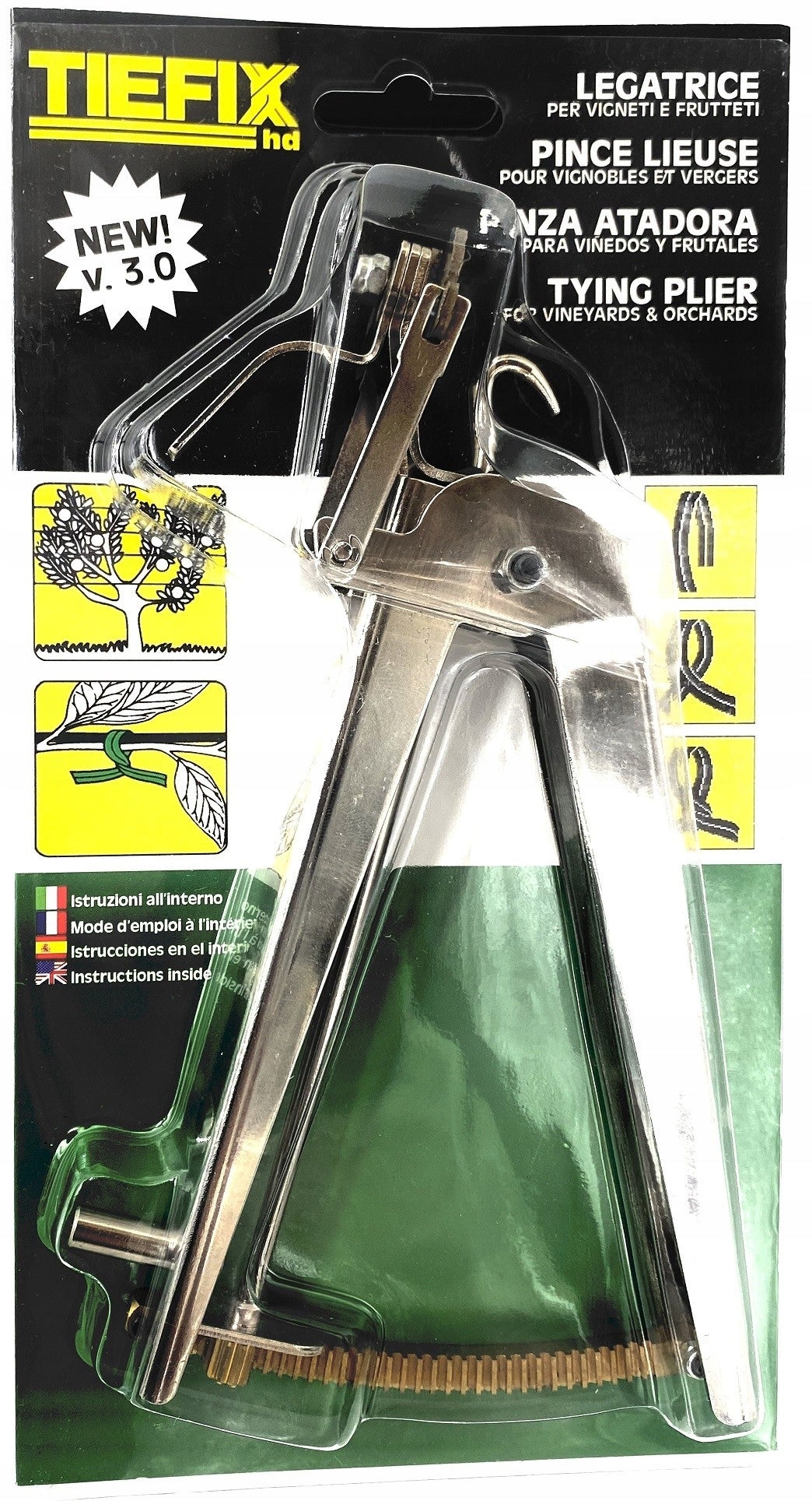 Wire binding and cutting pliers - TIEFIX