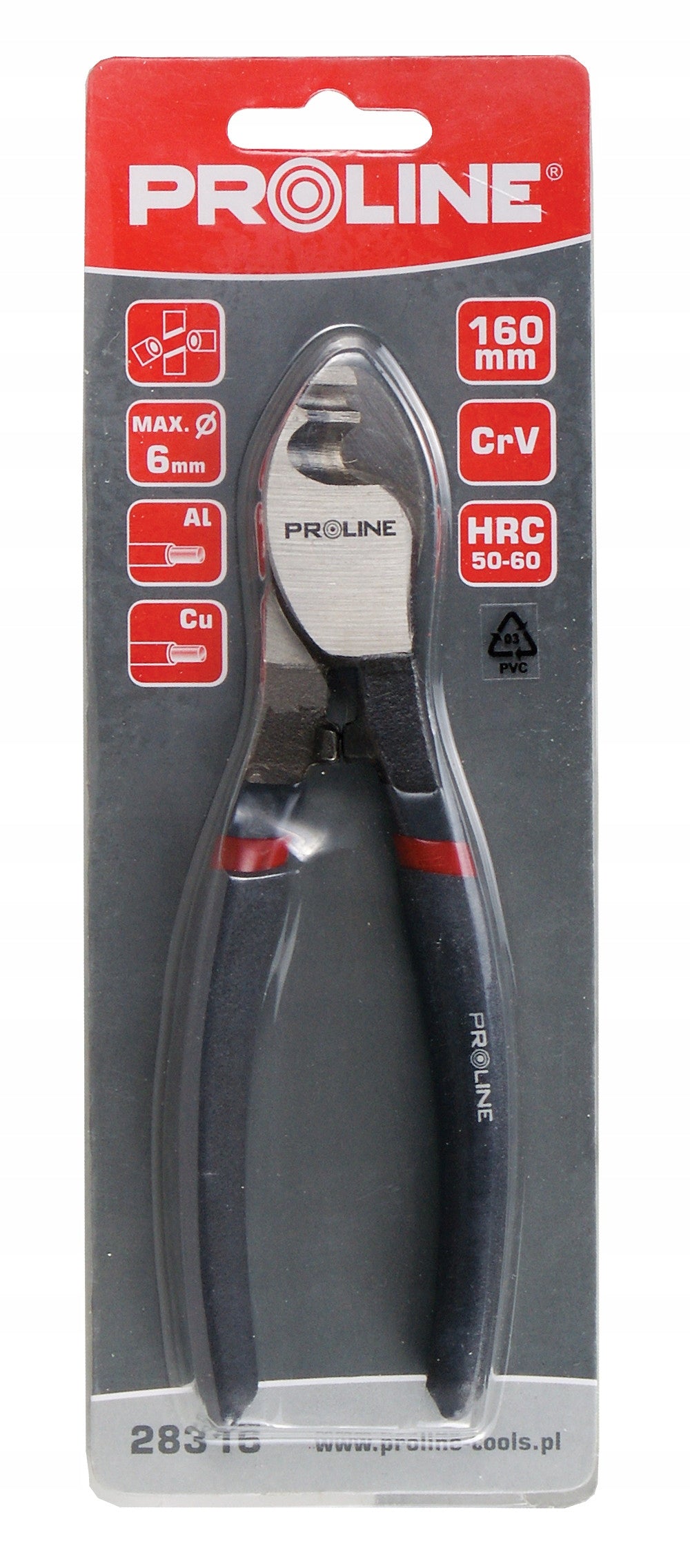Wire cutting pliers up to 6mm 160mm Proline 28316 Brand Proline