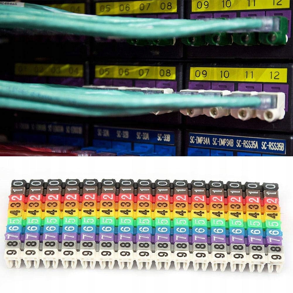 Wire marker number /0-9/ 2,0-3,2mm 300pcs 1.5mm Brand no brand