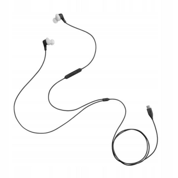 Wired Headphones JBL Endurance Run 3 USB-C Black Packaging status original
