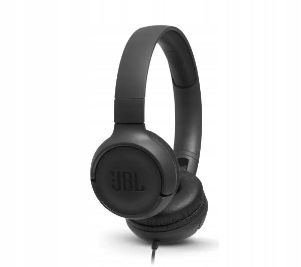 Wired Headphones JBL TUNE 500 On-Ear Microphone Black