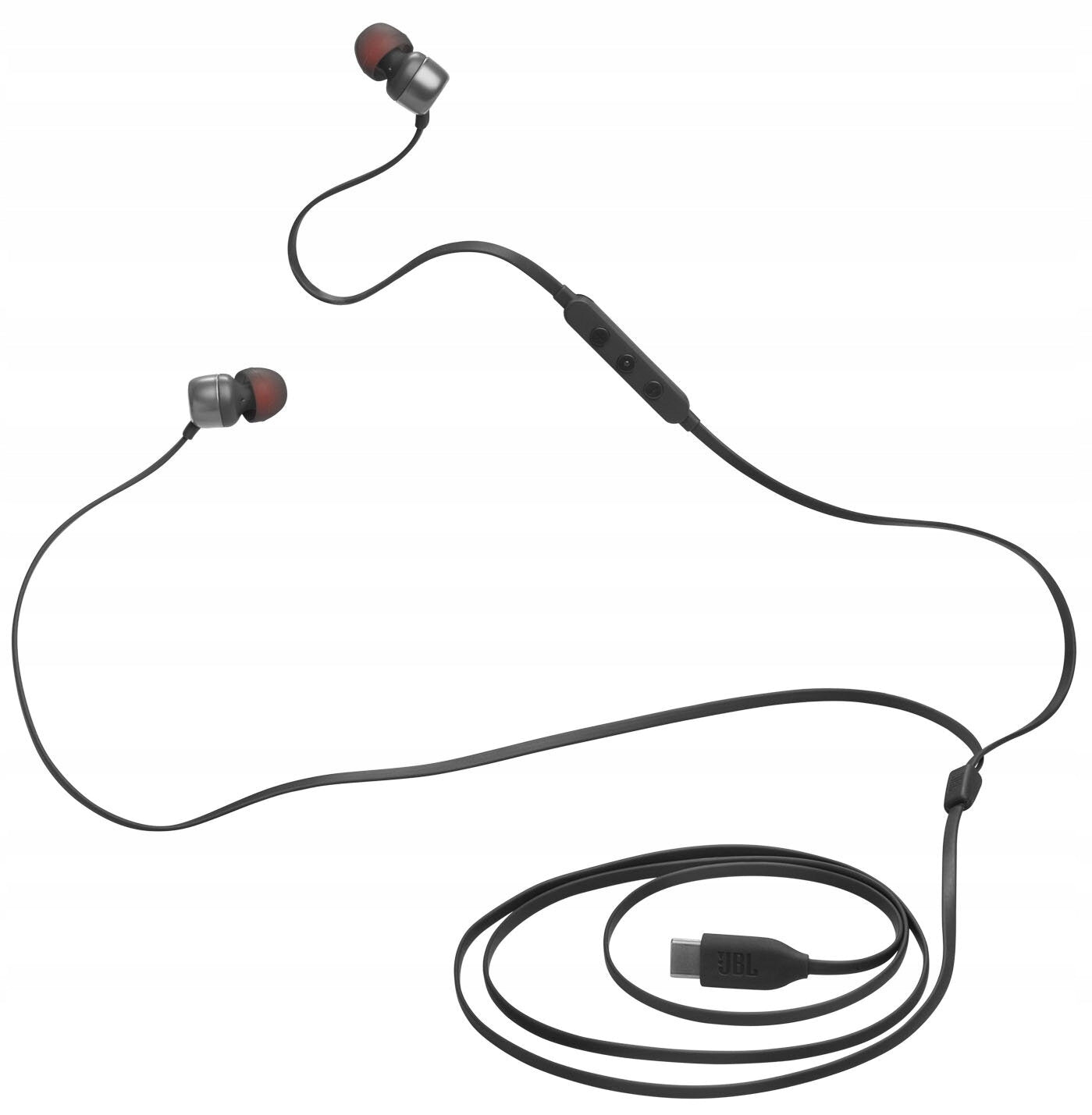 Wired Headphones JBL Tune 310C USB-C In-ear Microphone Black Brand JBL