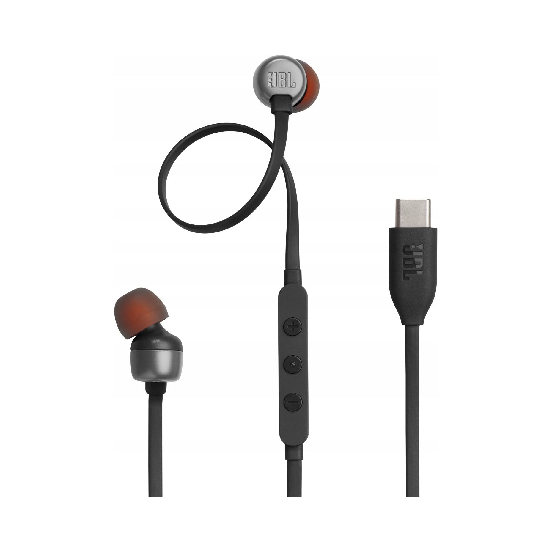 Wired Headphones JBL Tune 310C USB-C In-ear Microphone Black Manufacturer code TUNE 310C