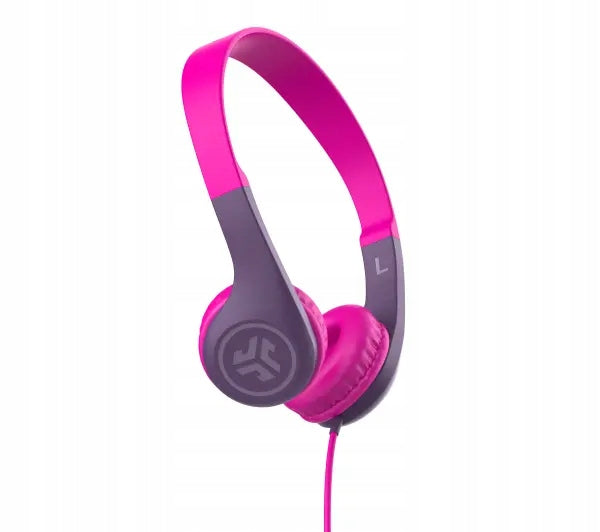 Wired Headphones JLab Jbuddies Pop On-Ear For Baby Pink Brand JLab