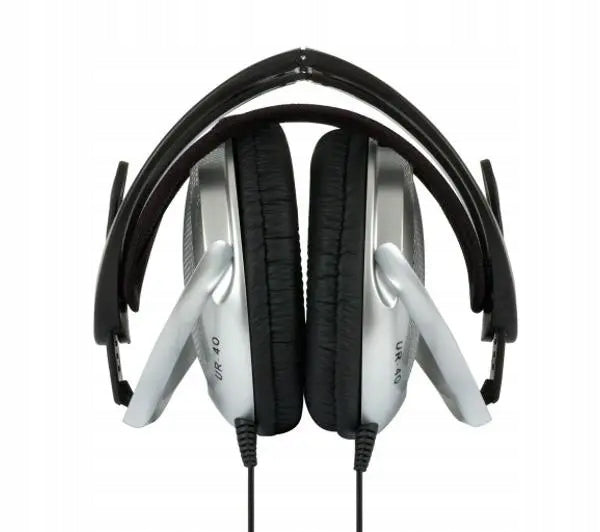 Wired Headphones Koss UR40 On-Ear Folding Silver-Black Packaging status original