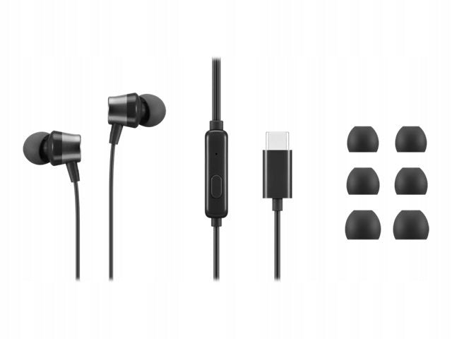 Wired Headphones Lenovo USB-C In-Ear (4XD1J77351)