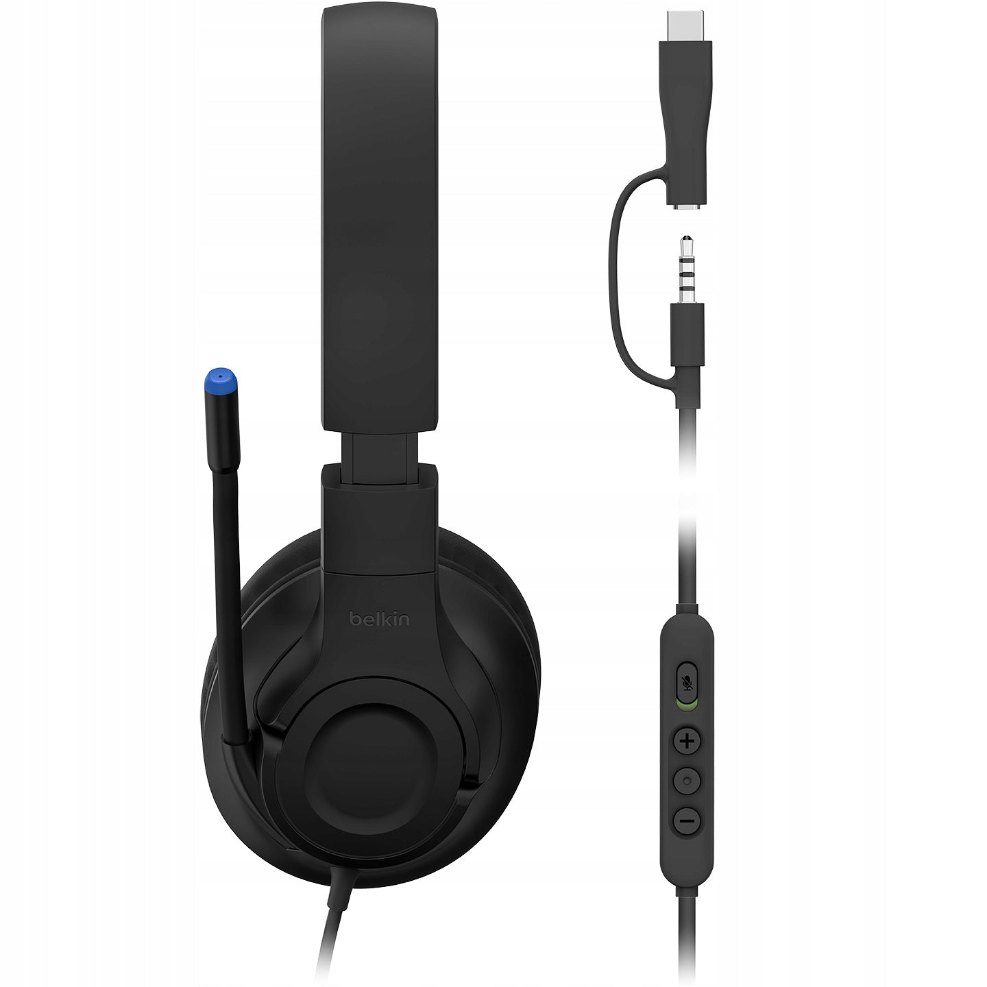 Wired Headphones + Microphone Belkin Inspire 85 dB for Kids to Switch 2 Packaging status original