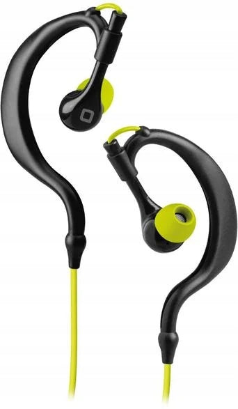 Wired Headphones SBS Sport USB-C Black-yellow