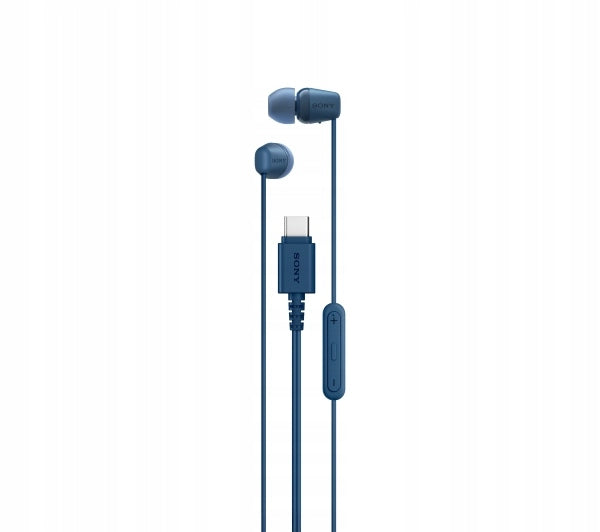 Wired Headphones Sony IER-EX15C In-Ear USB-C Blue