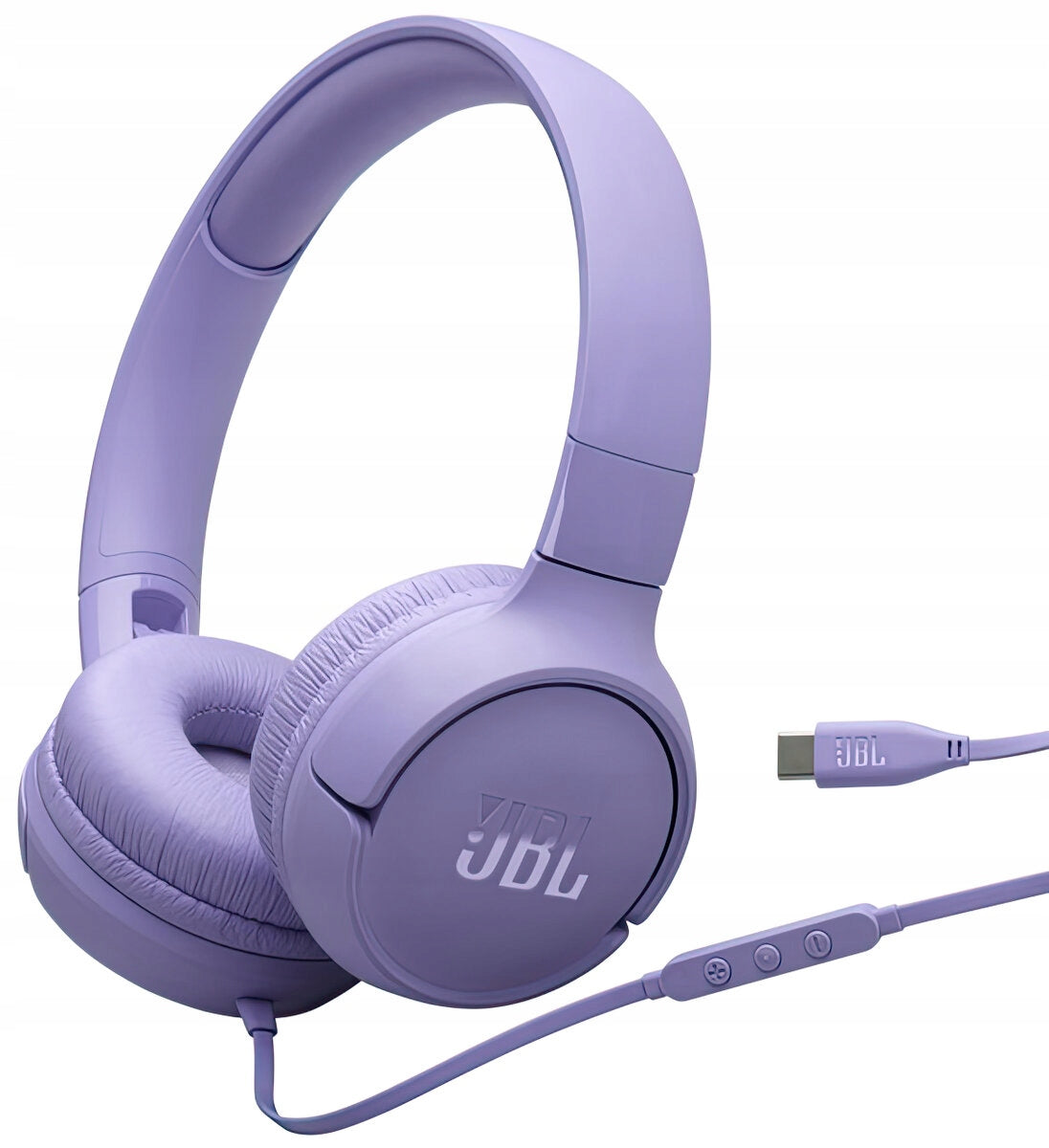Wired On-Ear Headphones JBL Tune 520C | USB-C | PURPLE