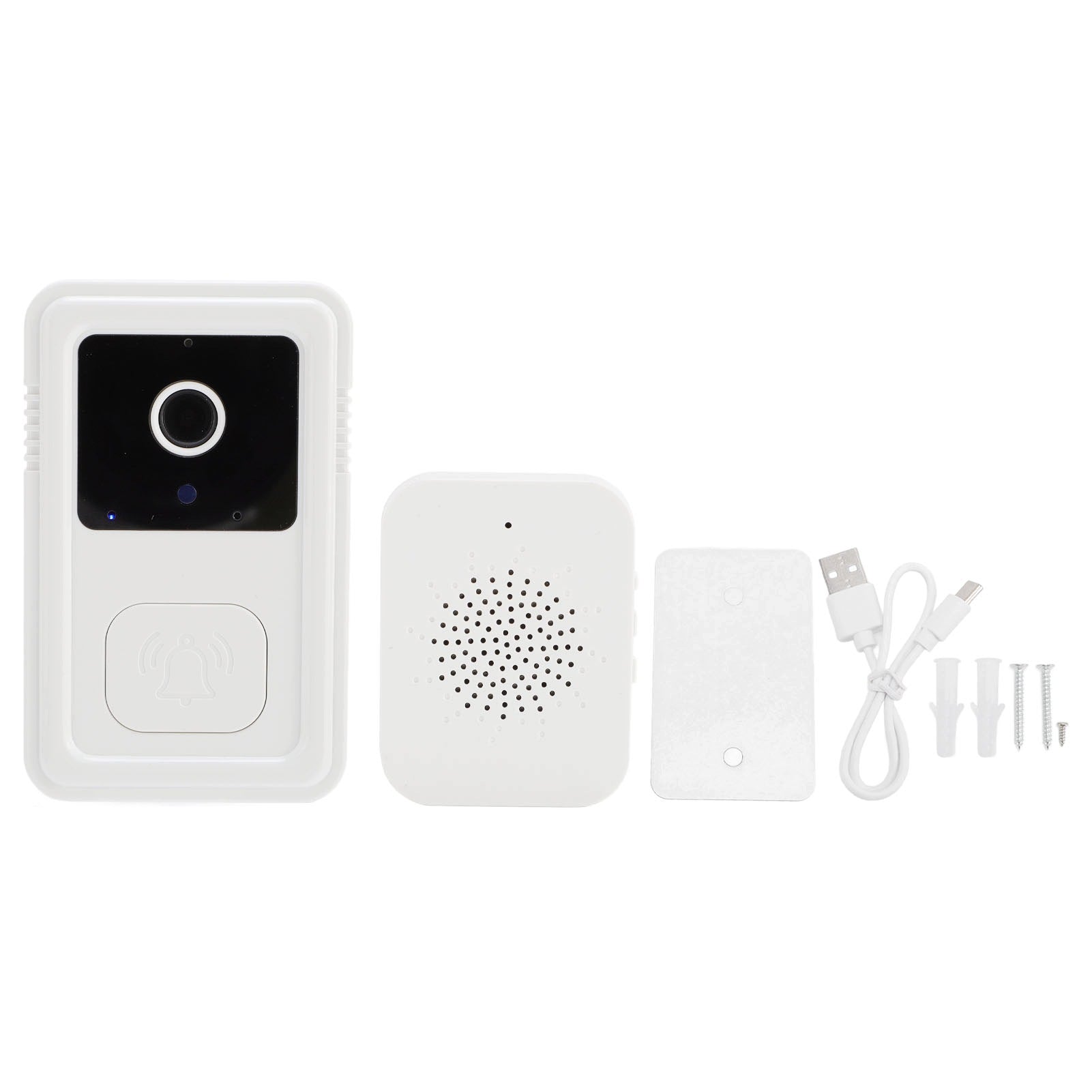 Wireless AI Doorbell Camera Foot to Gat View NaIntelligent 0S Model 3431YTQG