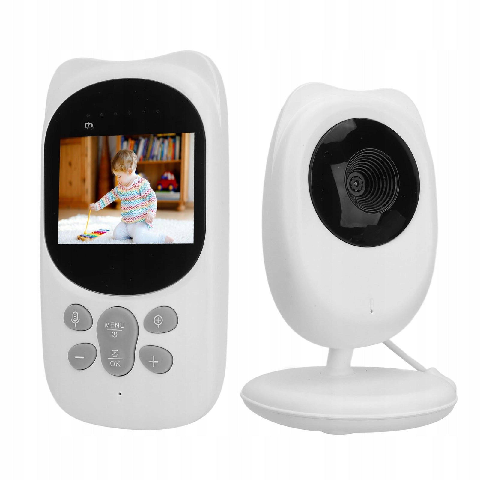 Wireless Baby Monitor 2.4 Inch Real Time Screen PL