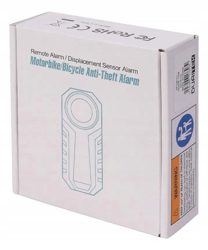 Wireless Bike Remote Control Alarm for Motorcycle Scooter Motorhome 113dB Manufacturer code 0000000443