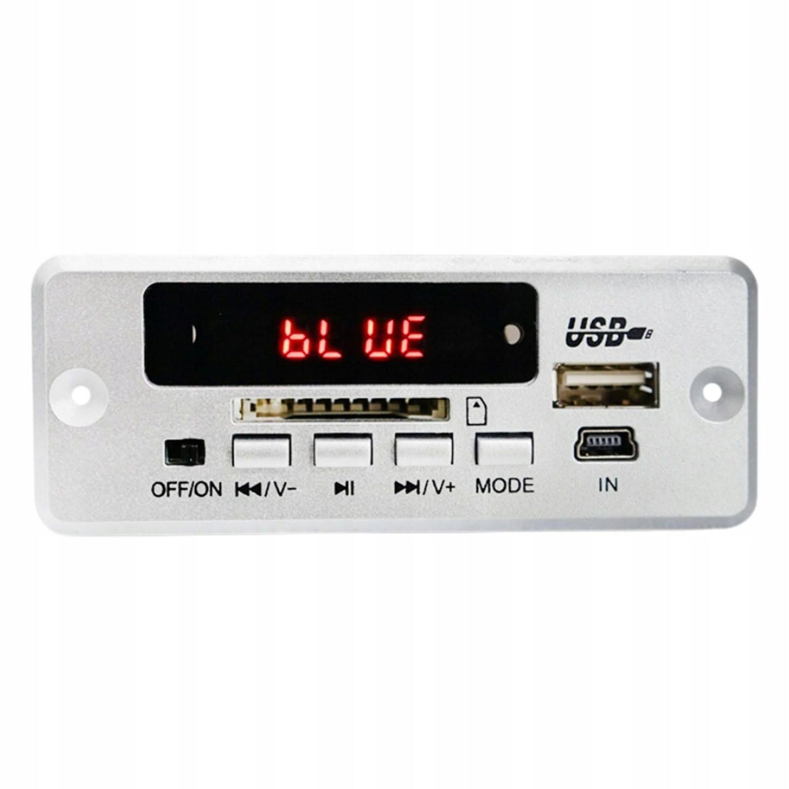 Wireless Bluetooth Decoding Board Module Remote Control USB FM MP3 Player Packaging status original