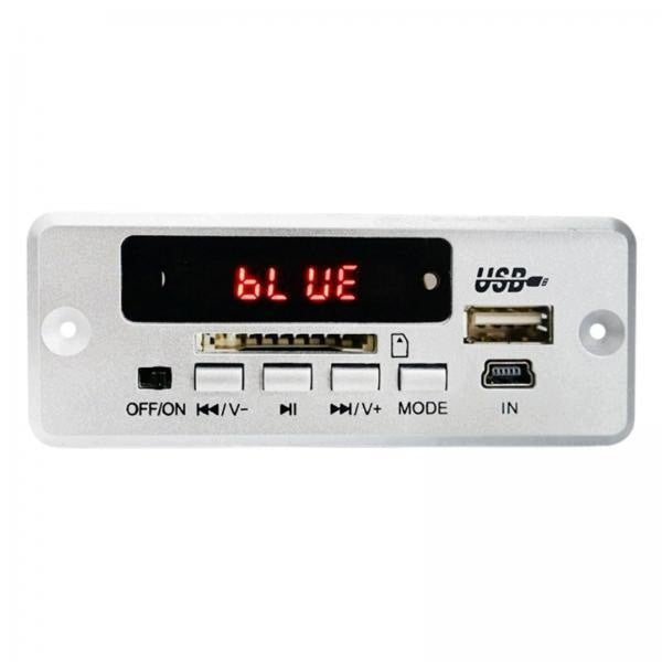 Wireless Bluetooth Decoding Board Module Remote Control USB FM MP3 Player