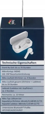 Wireless Bluetooth Headphones V5.0 Paradies Touch Control Technology Model 633256_20250226214231