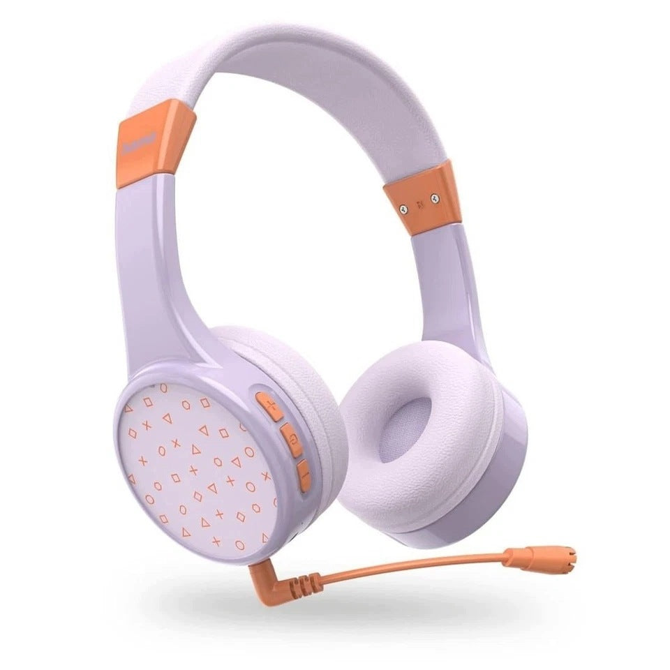 Wireless Bluetooth Headphones with Microphone Volume Limit