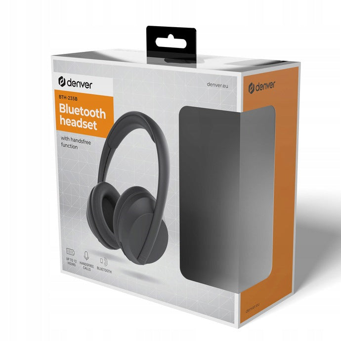 Wireless Bluetooth Headset Denver Model BTH-235B