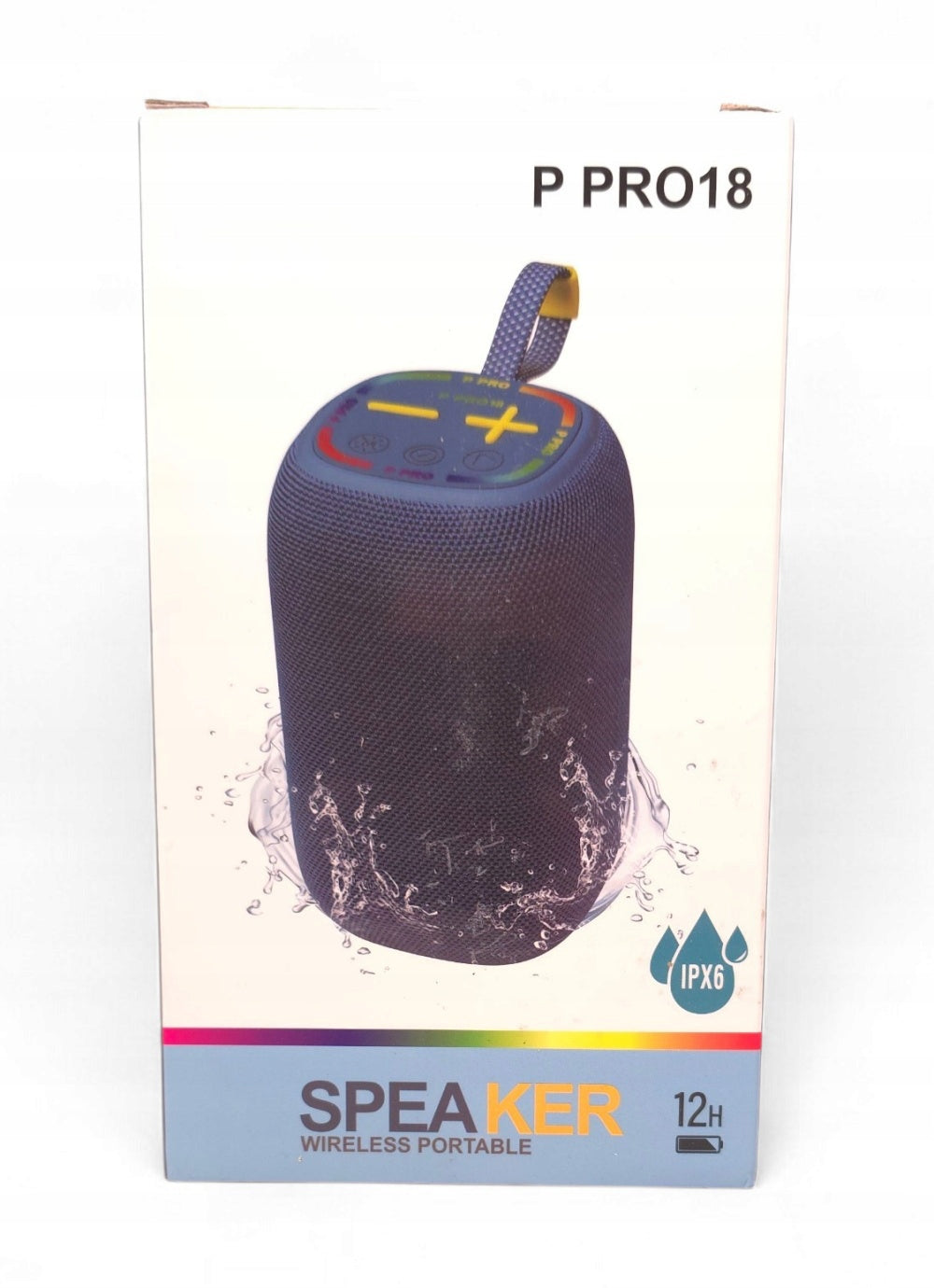 Wireless Bluetooth P PRO18 Navy Blue Speaker Manufacturer code PPRO18-Gr