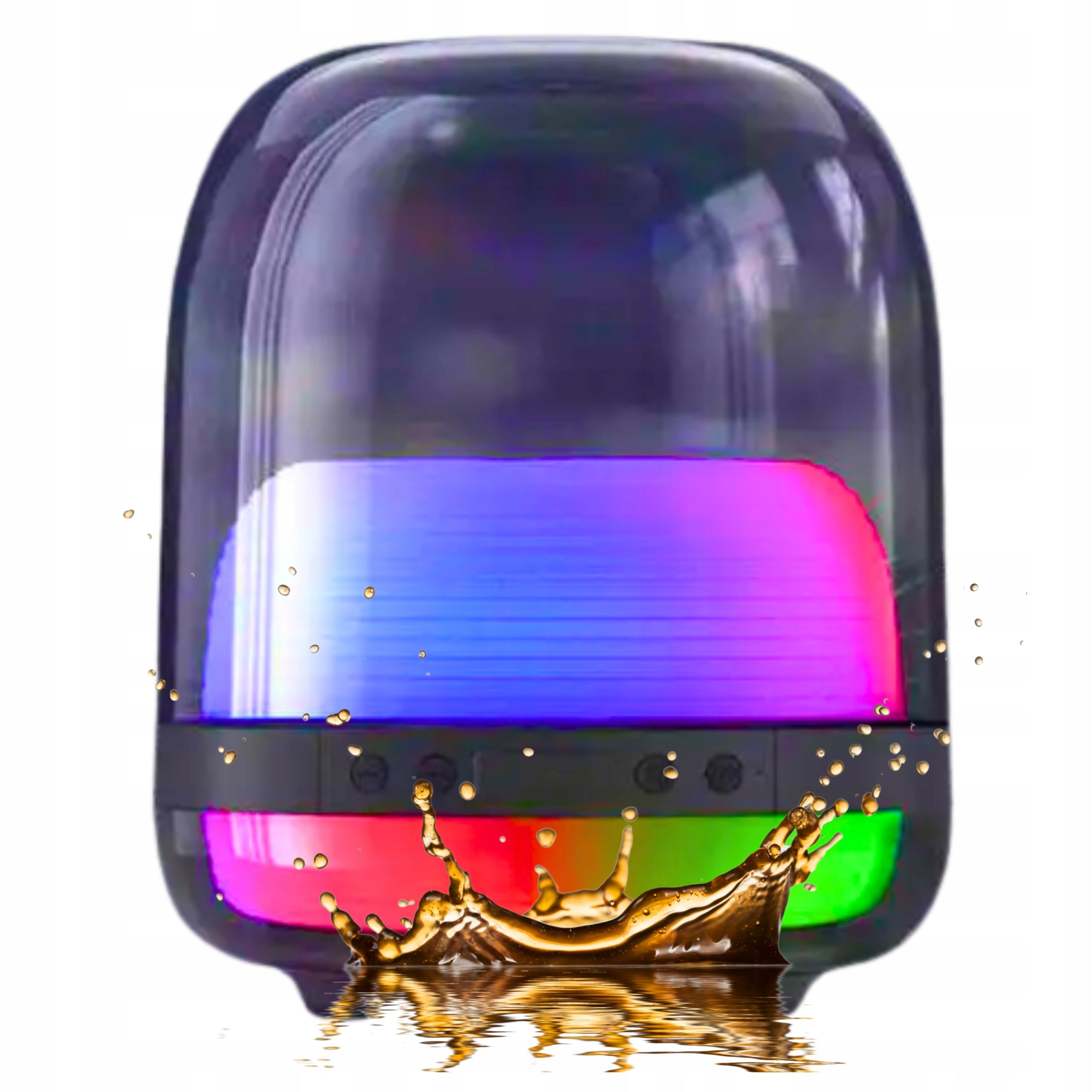Wireless Bluetooth Speaker L20 10W, LED Bluetooth Speaker RGB Tuba