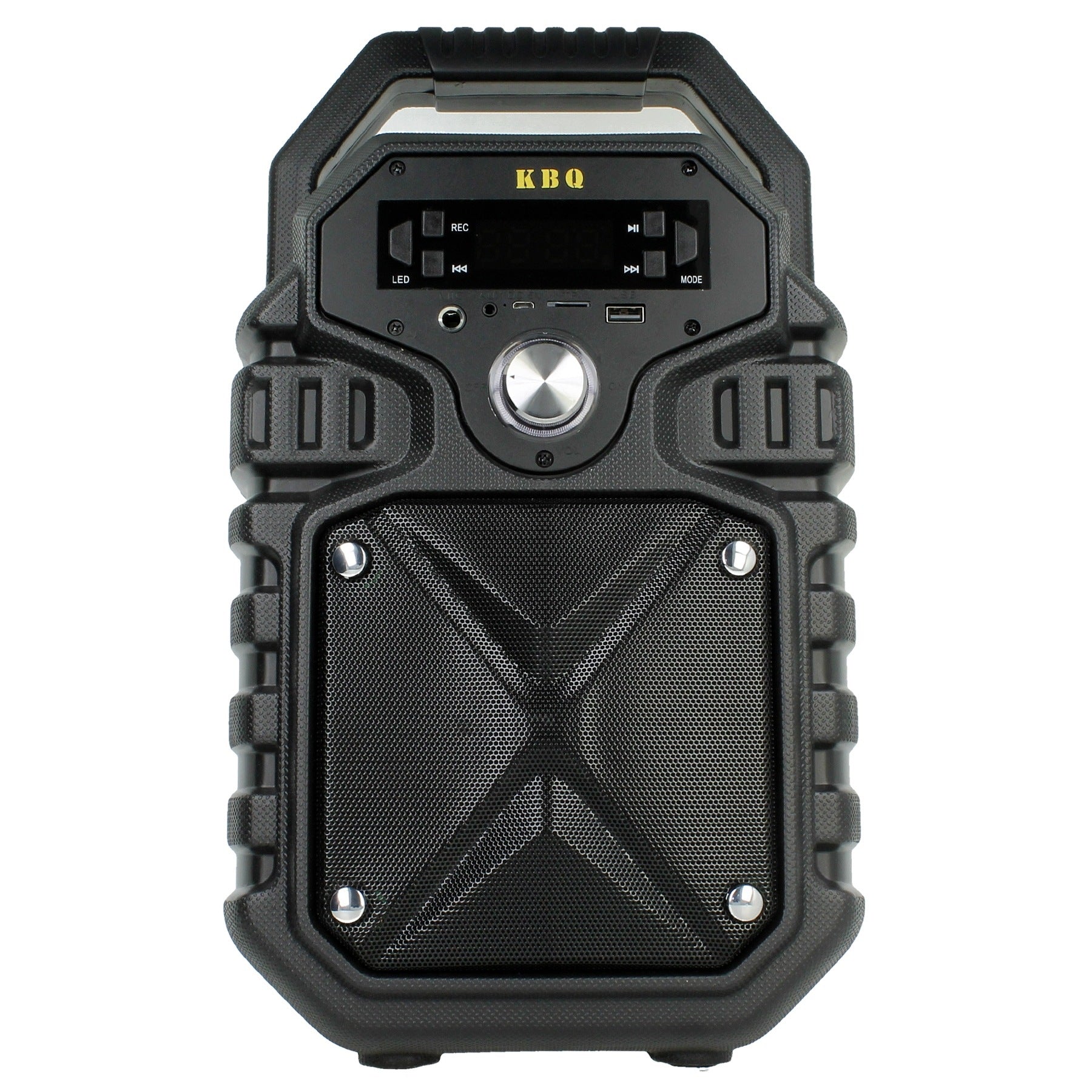 Wireless Bluetooth Speaker Tower Boombox FM Radio AUX Karaoke REC LED Packaging status original