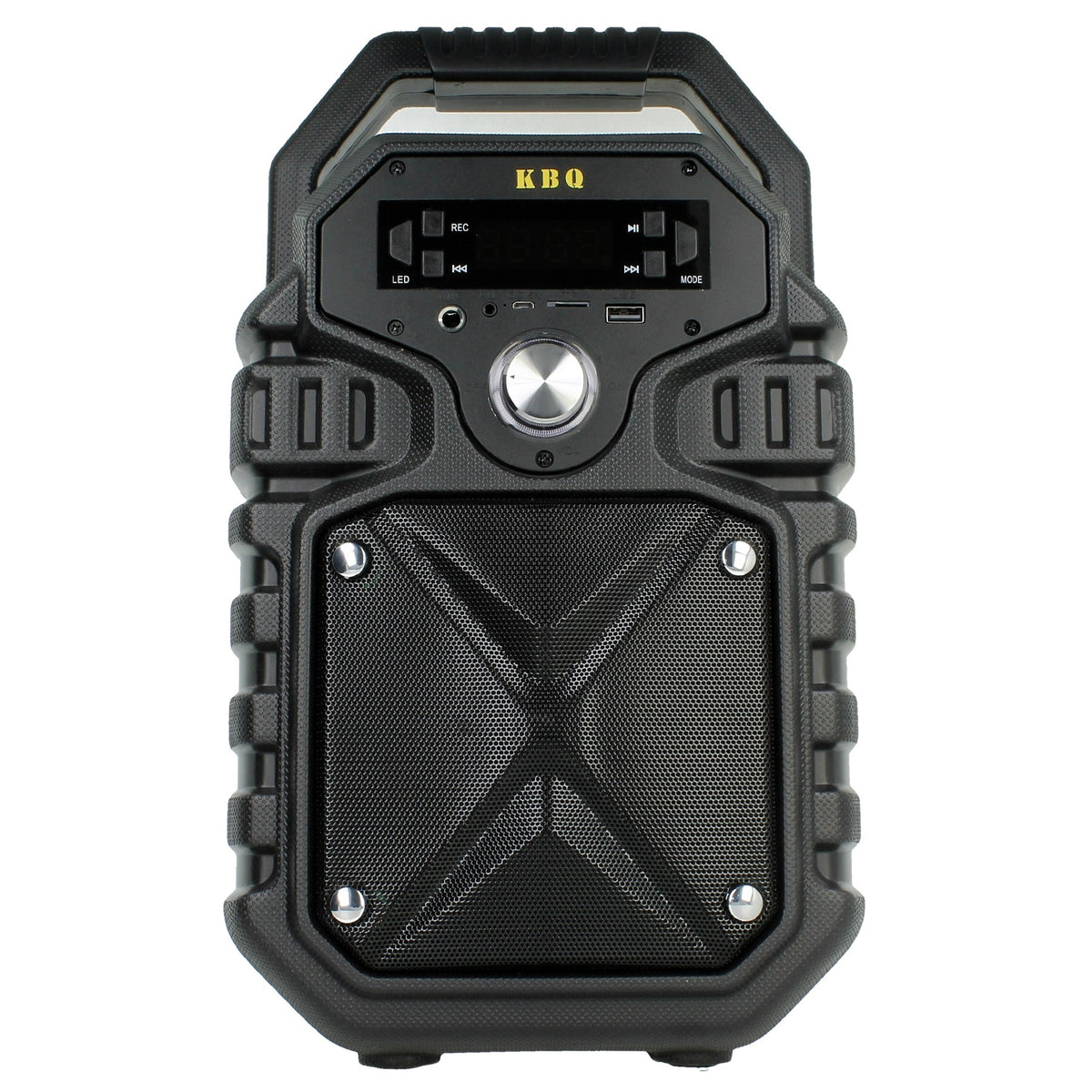 Wireless Bluetooth Speaker Tower Boombox FM Radio AUX Karaoke REC LED Packaging status original