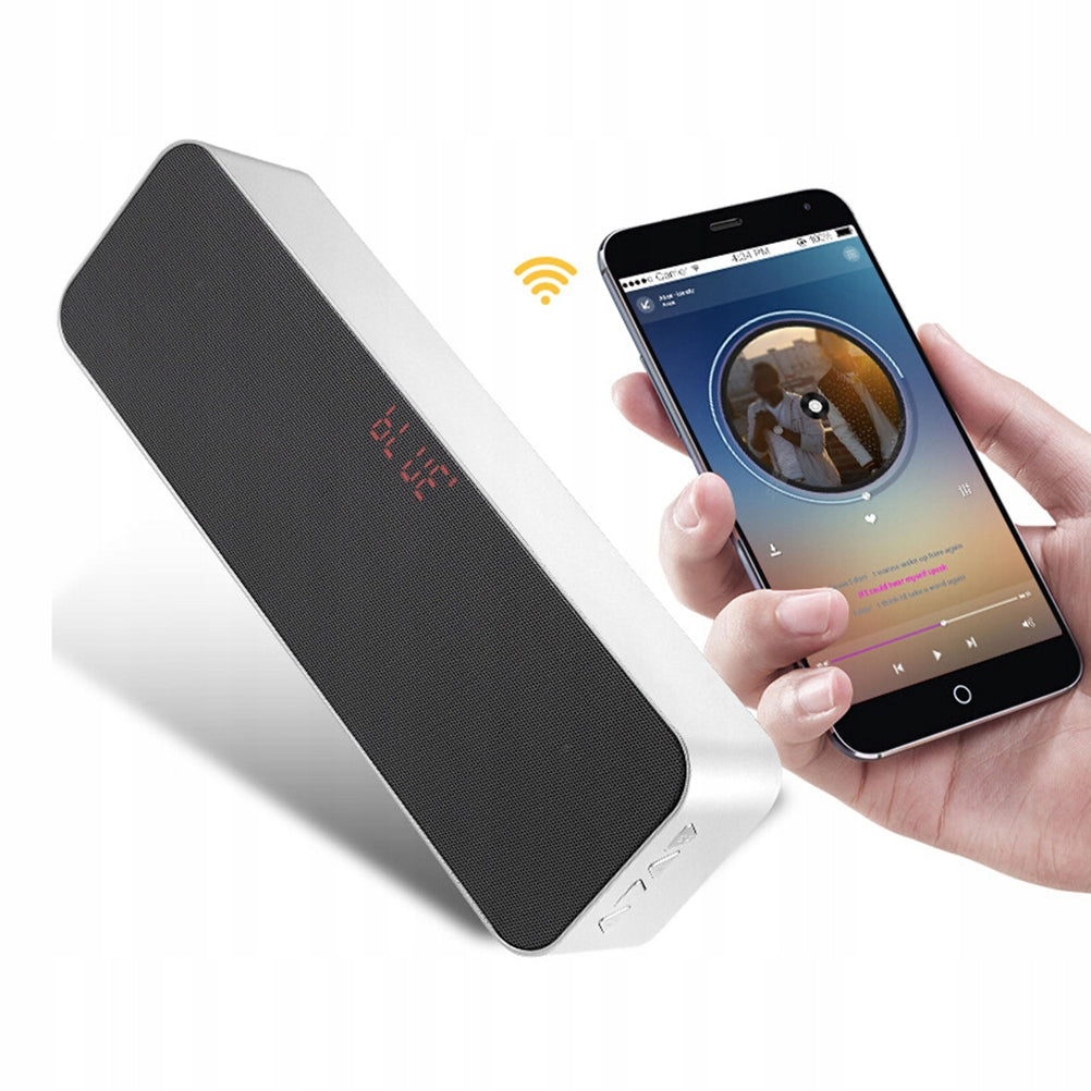 Wireless Bluetooth Speaker with Dual Subwoofer, Fm Radio, and Tf Card Brand no brand