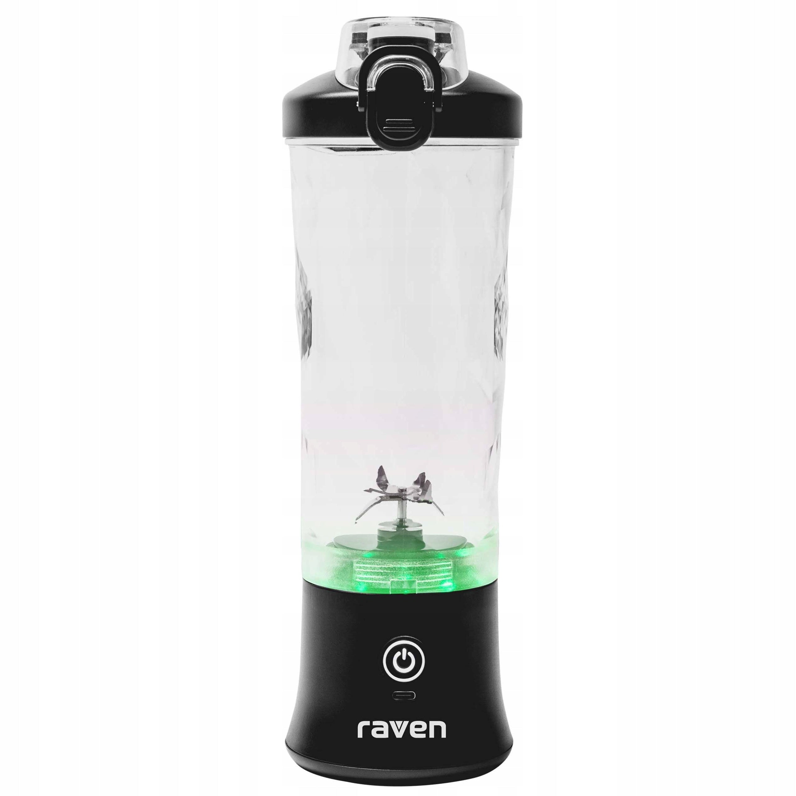 Wireless Cup Blender Raven EBB001 0,6L for Mixing Black