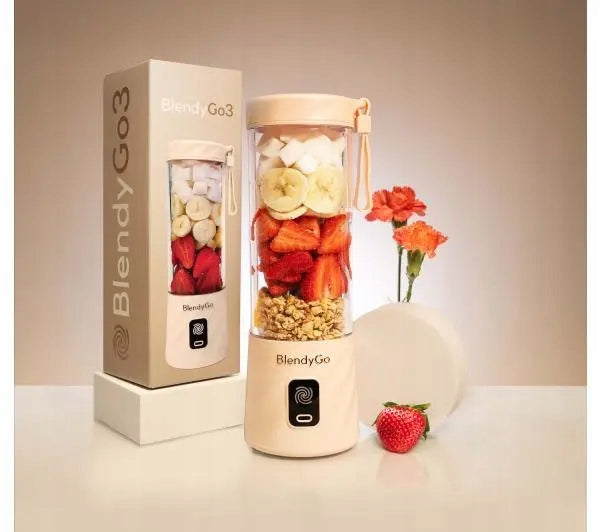 Wireless Cup Blender for Smoothie BlendyGo 3 0,55L Beige Packaging status original