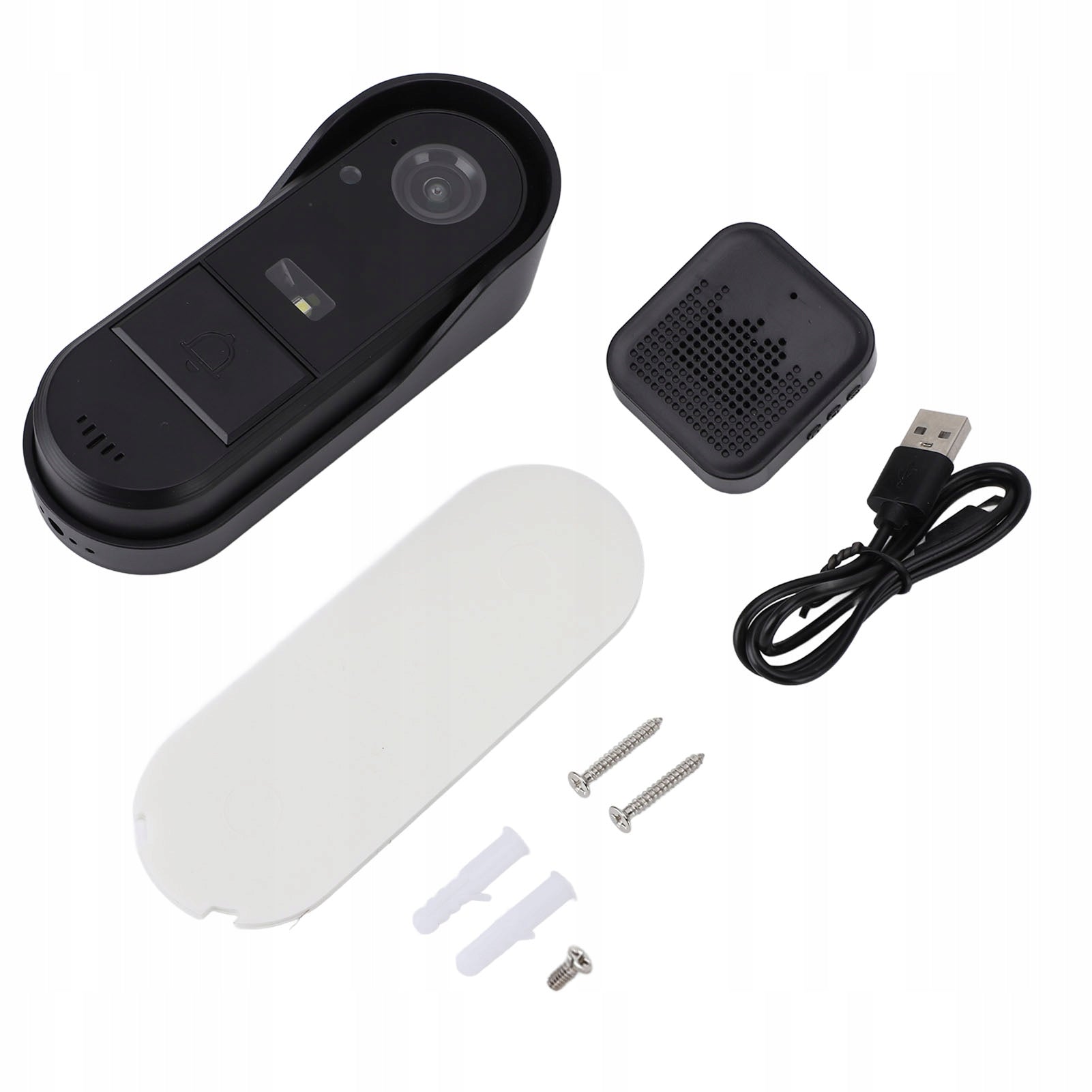Wireless Doorbell with Camera, Two-Way Calling App Model 5331ADKS