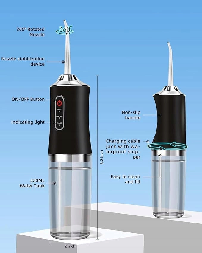 Wireless Electric Oral Irrigator 3 Modes 4 Nozzles USB 300ml Brand no brand