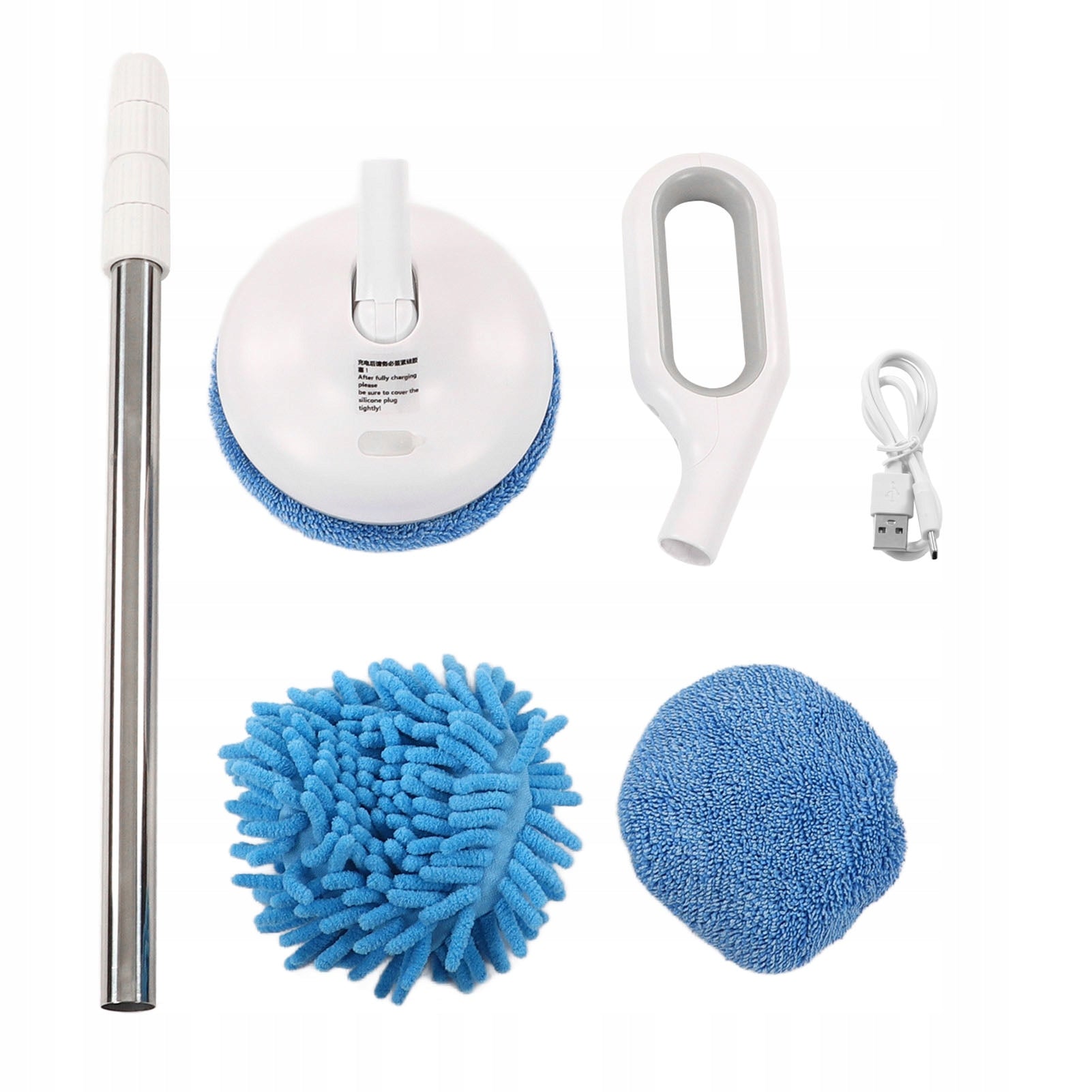 Wireless Electric Spin Scrub Machine 8,5W 5V 2A USB Charging
