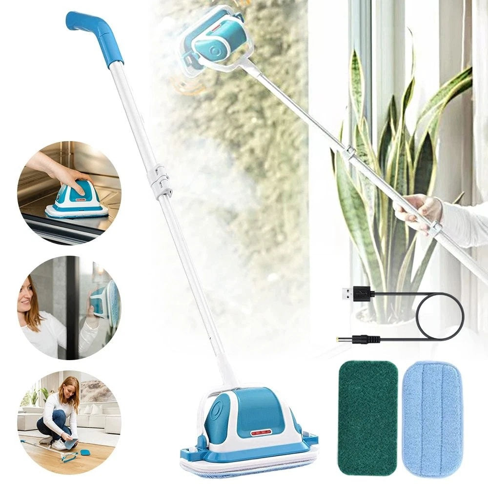 Wireless Electric Vibration Brush with Nylon Pad 800mah