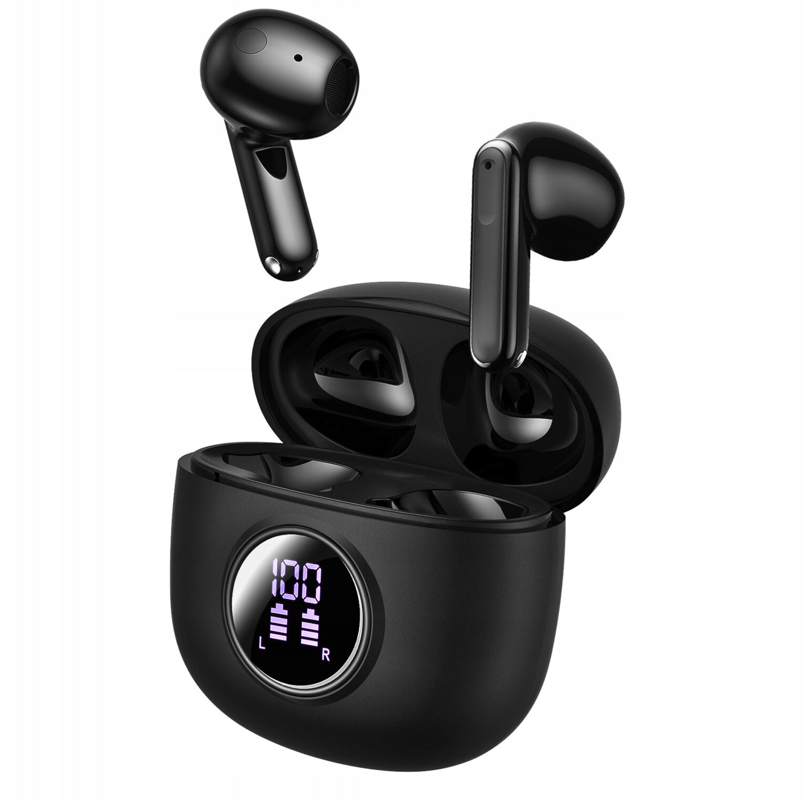 Wireless HEADPHONES TWS Y20 ENC 2 Microphones WATERPROOF LED SCREEN BT5.3 Brand Elonix