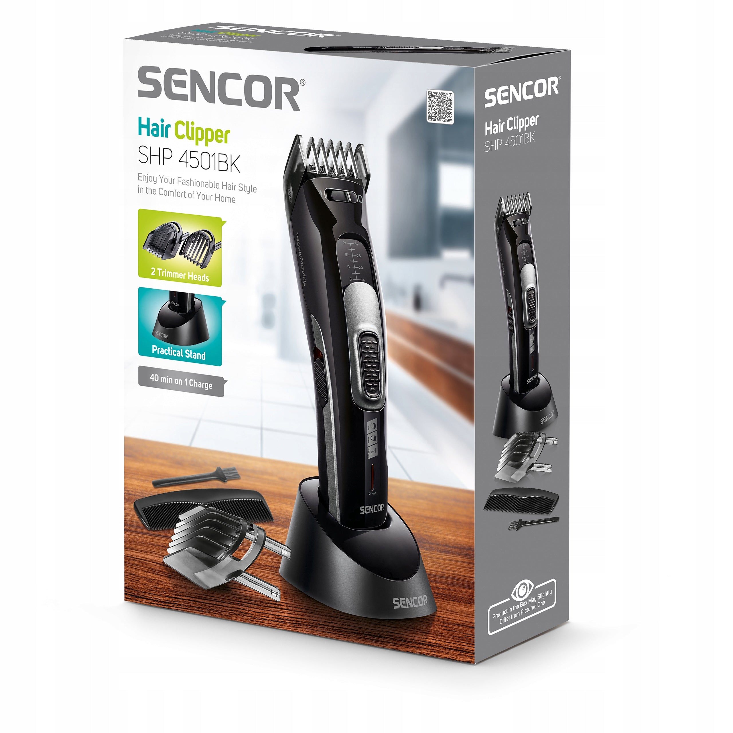 Wireless Hair Clipper SHP 4501BK Manufacturer code 8590669231843
