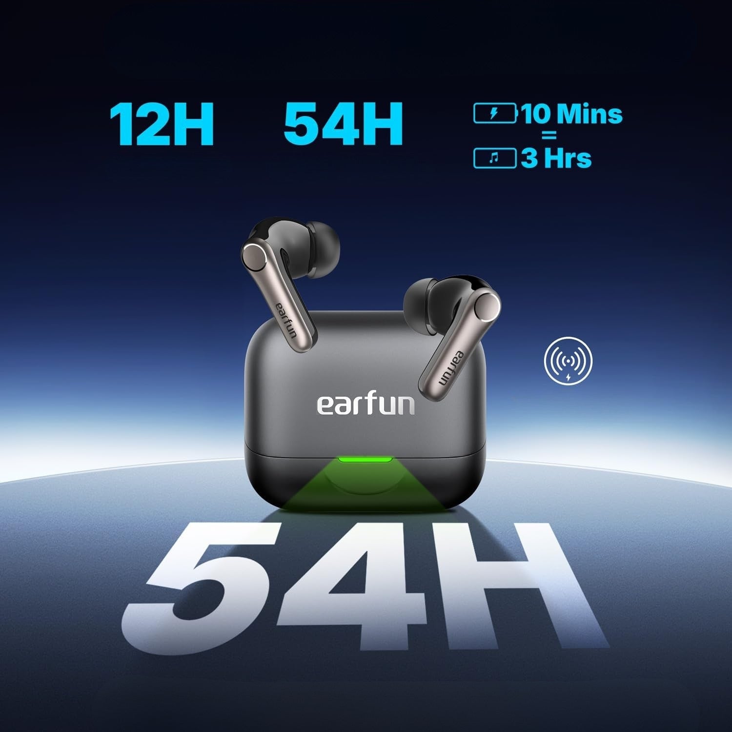 Wireless Headphones Earfun Air Pro 4+ In-ear ANC Bluetooth 6.0 AI Brand Earfun