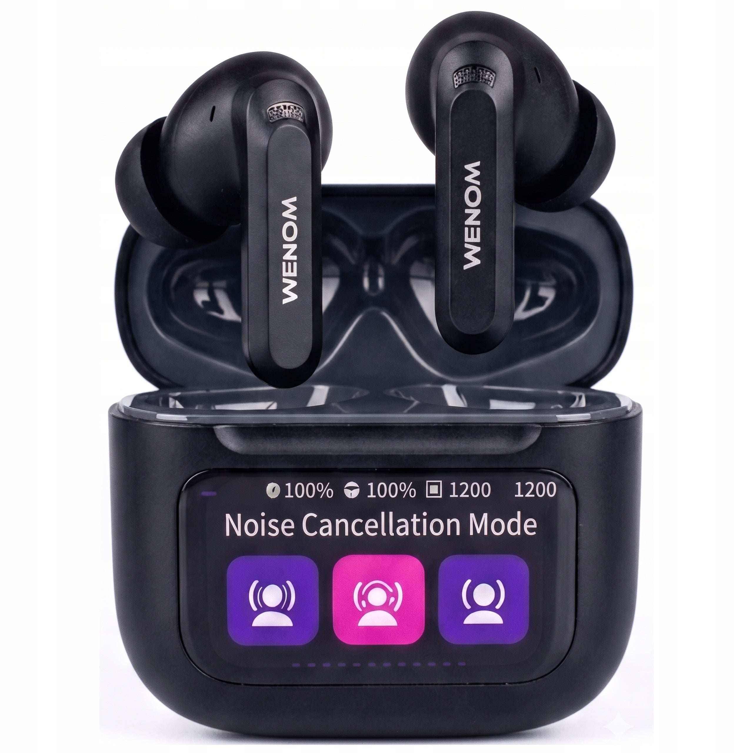 Wireless Headphones Sports In-Ear Bluetooth 5.4 pro ANC Black PL Packaging status original