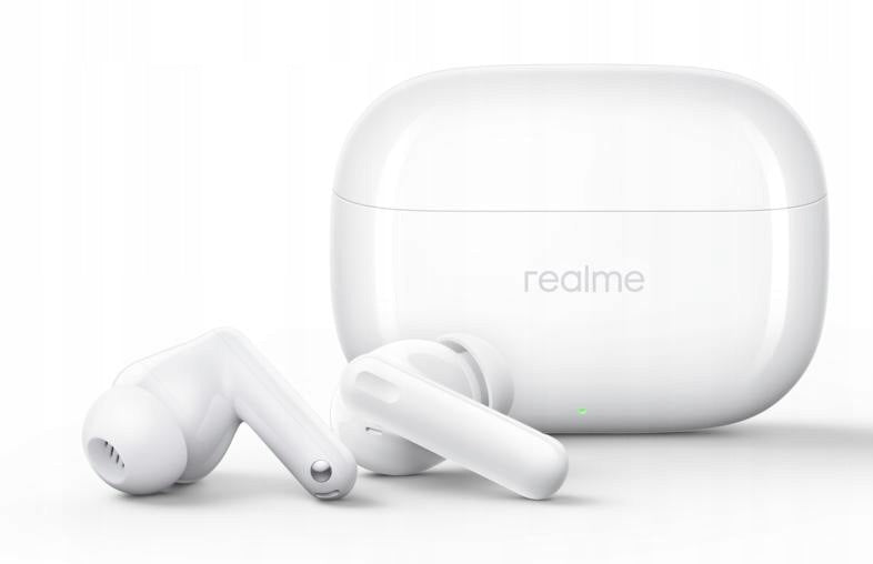 Wireless Headphones (TWS) REALME Buds T310 ANC White Brand Realme