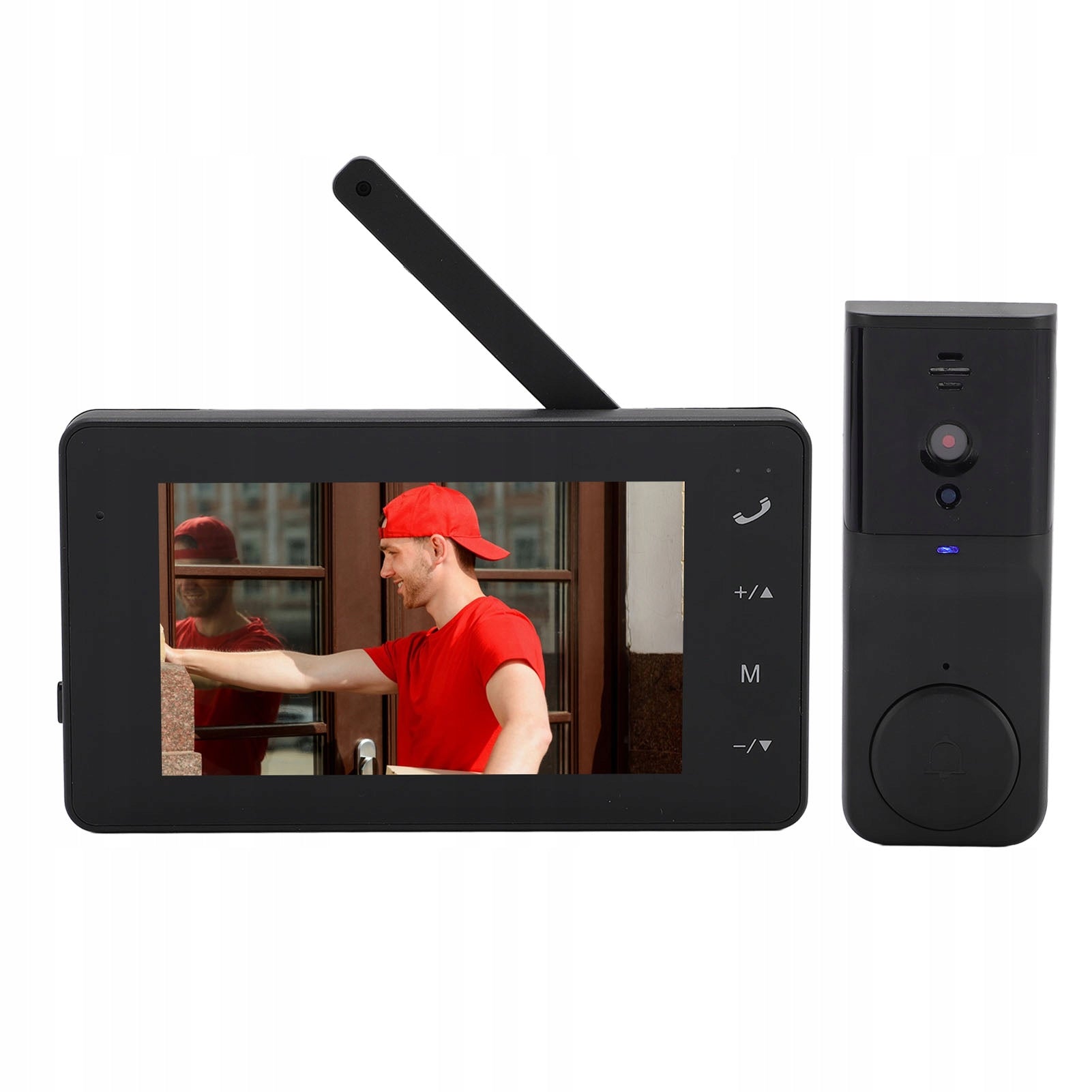 Wireless Home Door System 1080p Door Camera EQ Brand no brand