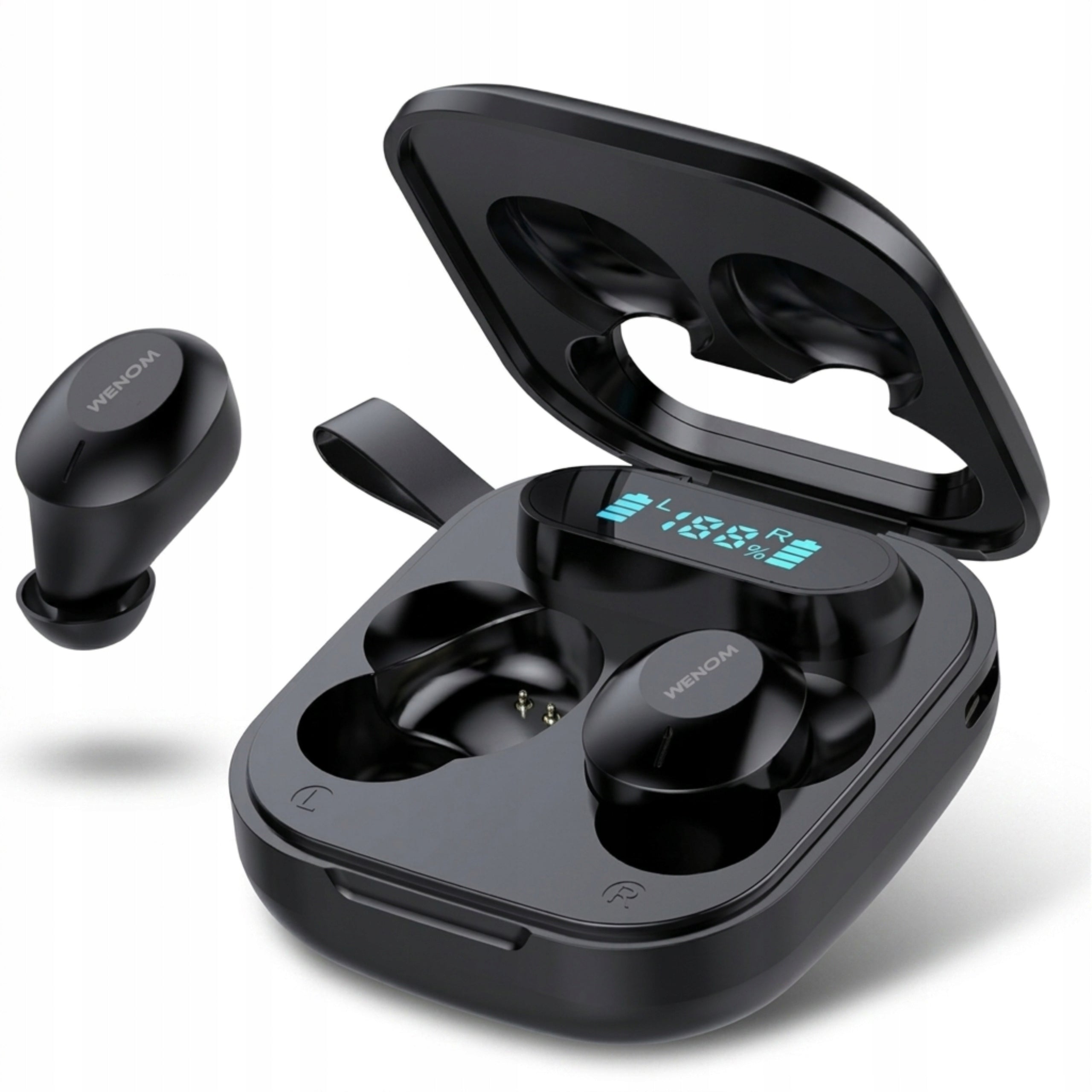 Wireless In-Ear Headphones Waterproof Dual Microphones BAS