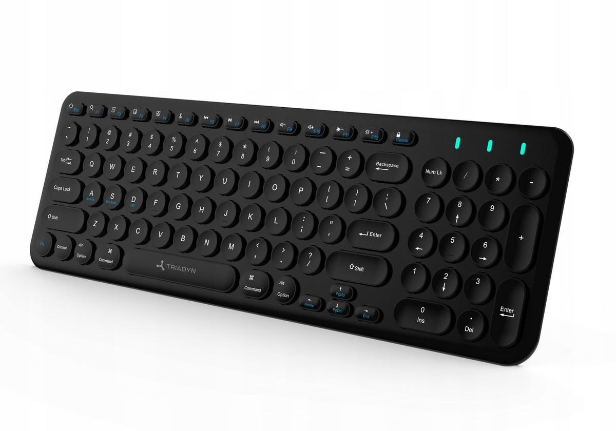 Wireless Keyboard + Mouse Set Triadyn DAPHNIS Bluetooth RGB SLIM Packaging status original