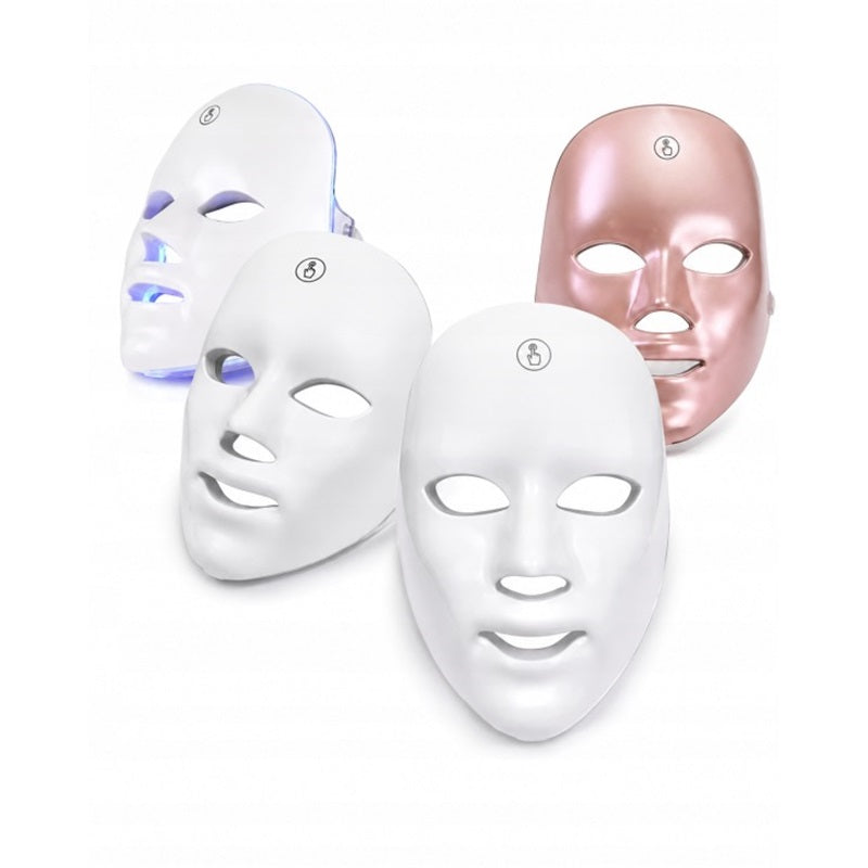 Wireless LED Face Mask Acne Therapy Wrinkle Care Packaging status original