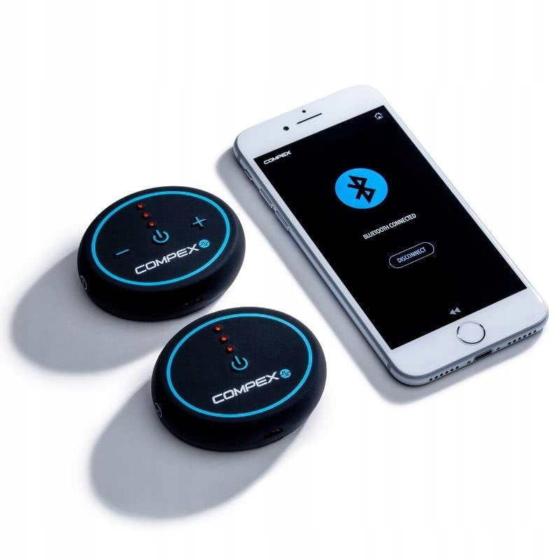 Wireless MUSCLE ELECTROSTIMULATOR COMPEX MINI Color transparent