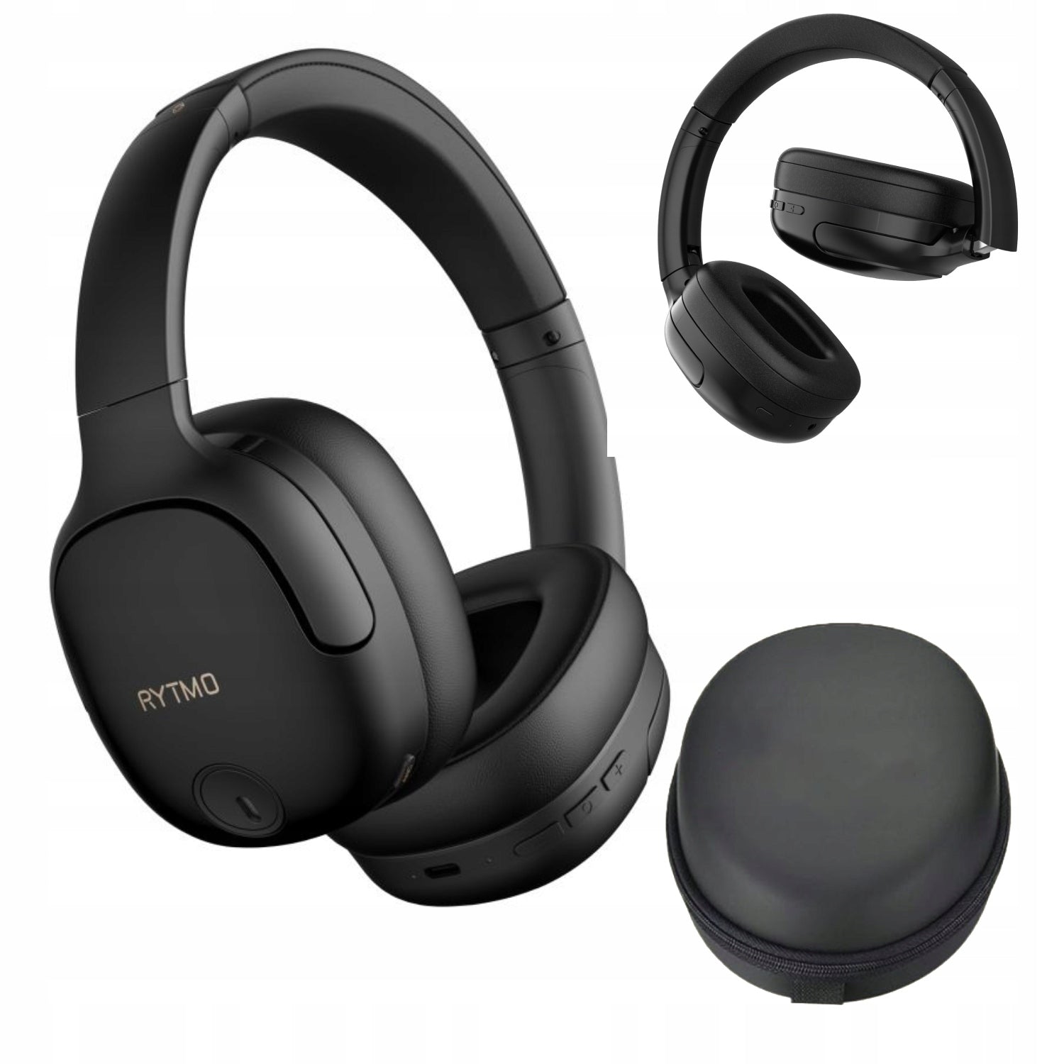 Wireless ON-EAR HEADPHONES with microphone Manta Rytmo Elegance 50h ANC