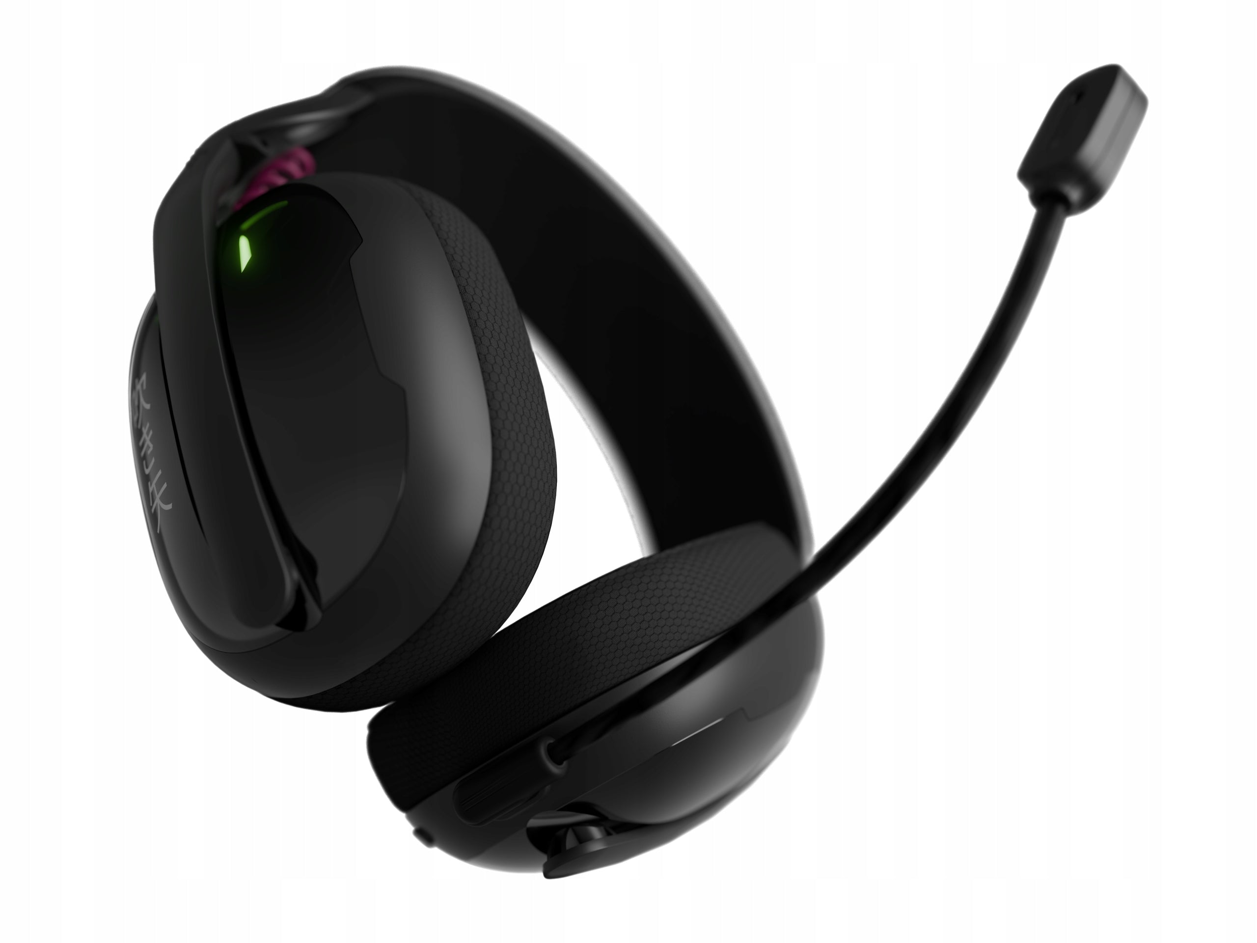 Wireless On-Ear Headphones FURY FUKIYA F6 with Microphone black Packaging status original