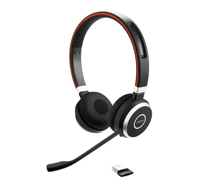 Wireless On-Ear Headphones Jabra Evolve 65 Te Link 390A Brand Jabra